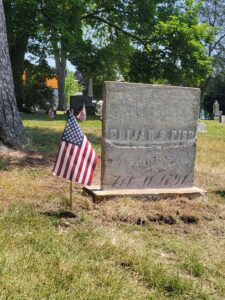 Photo of grave marker